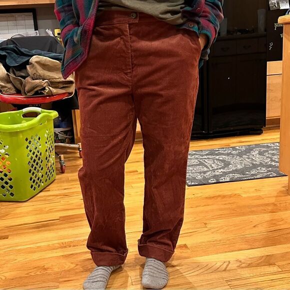 Boden cuffed corduroy pants. Womens size 8 - Picture 11 of 12